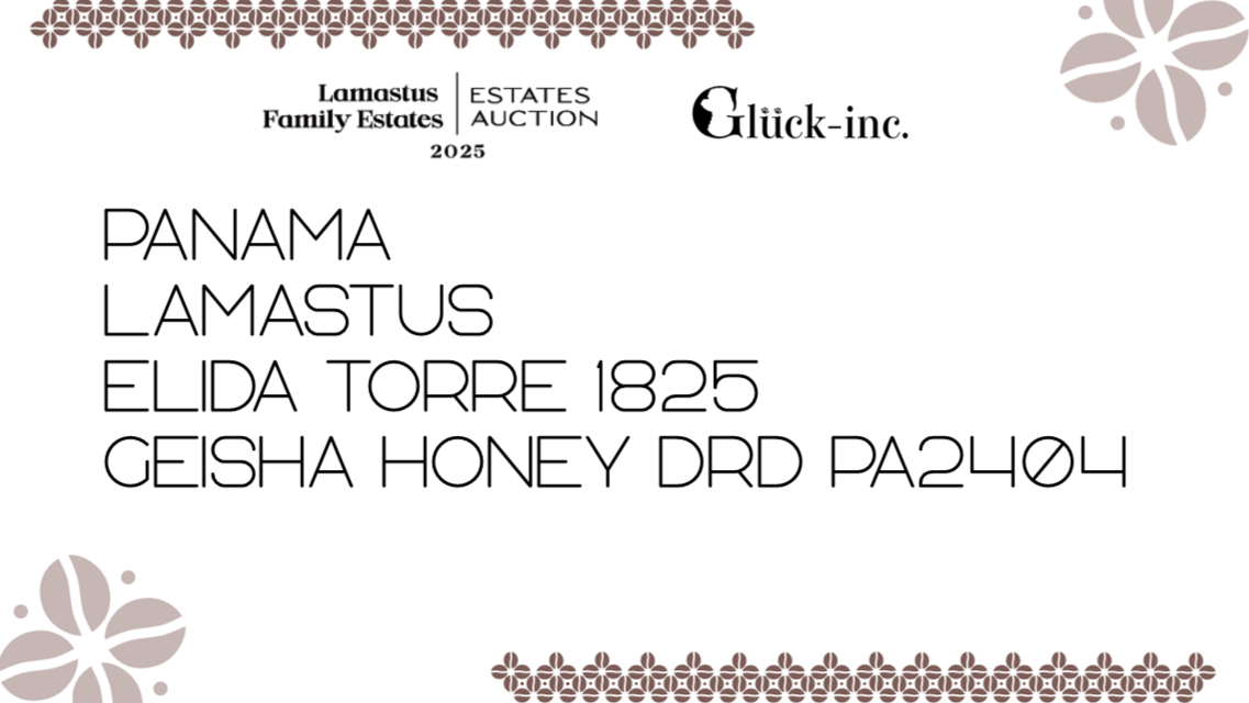 【予約注文】Panama Lamastus Elida Torre 1825 Geisha Honey DRD PA2404 2026 Summer Profile